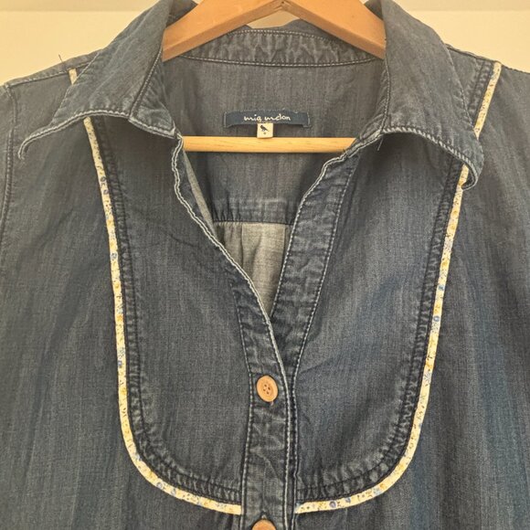 Mia Melon Smock Style Top - Picture 3 of 4